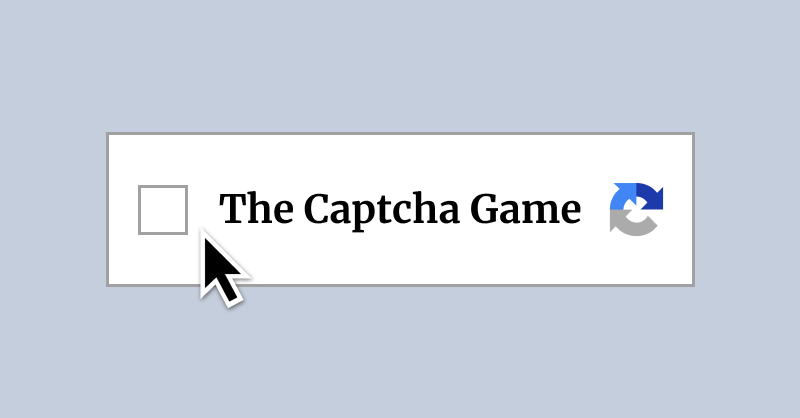 The Captcha Game