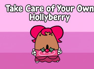 Take Care of Your Own Hollyberry browser challenge screenshot highlighting verification puzzles and fast paced gameplay